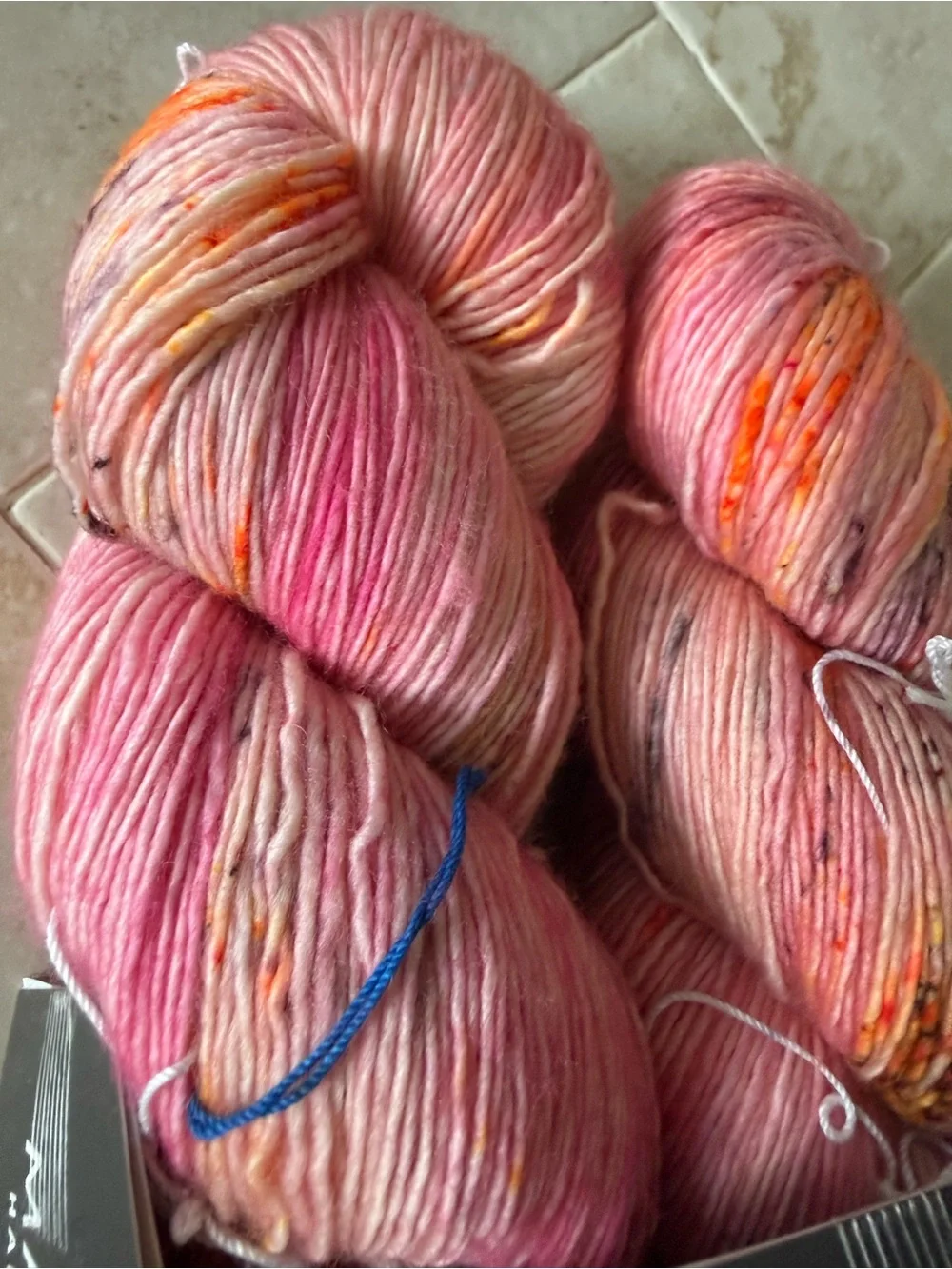 MadelineTosh Pink Peach Hand-Dyed Yarn - Barbara Deserved Better
